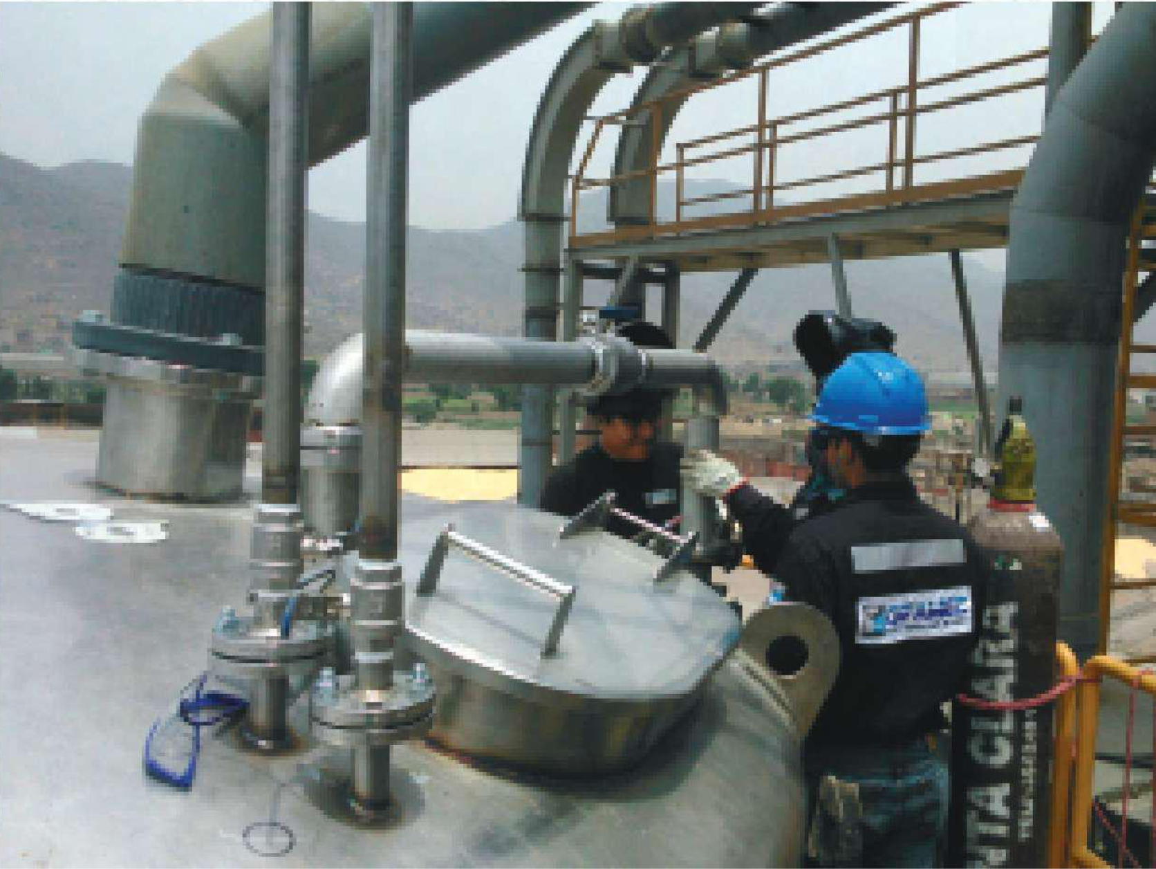 MONTAJE DE TANQUES 7